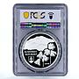Slovakia 500 korun Low Tatras National Park Bear PR69 PCGS silver coin 2008