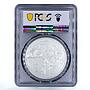 Slovakia 500 korun Low Tatras National Park Bear MS68 PCGS silver coin 2008