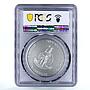 Vanuatu 50 vatu Endangered Wildlife Raccoon Fauna MS69 PCGS silver coin 2013