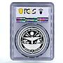 Marshall Islands 50 dollars General Dwight Eisenhower PR70 PCGS silver coin 1990