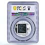 Poland 10 zlotych Polish Postal Service Delivery Man PR69 PCGS silver coin 2008