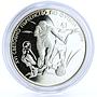 Bulgaria 1000 leva Football World Cup in France Players proof silver coin 1997