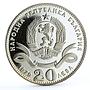 Bulgaria 20 leva Centennial of Sofia Capital City proof silver coin 1979