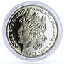 Bulgaria 20 leva Centennial of Sofia Capital City proof silver coin 1979