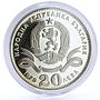 Bulgaria 20 leva Centennial of Sofia Capital City proof silver coin 1979