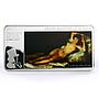 Cook Islands 20 dollars Francisco de Goya La Maja Desnuda Art silver coin 2010