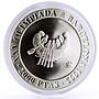 Spain 2000 pesetas Barcelona Olympic Games Rowing Boat Sports silver coin 1990