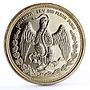 Mexico 1 onza Viva Mexico Libertad Freedom Independence silver coin 1991