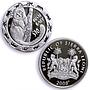 Sierra Leone set of 4 coins Nocturnal Animals African Fauna silver coins 2008