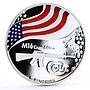 USA 5 dollars Legendary Weapons Colt M16 Automatic Rifle proof silver coin 2010
