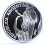 Argentina 5 pesos Football World Cup in South Africa Players silver coin 2010