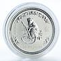 Australia 1 dollar Year of the Monkey Lunar Series I 1 Oz silver coin 2004