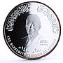 Jordan 10 dinars Abdullah II Millennium Baptism of Jesus proof silver coin 2000