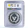 Yemen 2 dinars Year of Disabled Persons PR67 PCGS silver piedfort coin 1981
