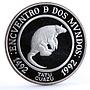 Argentina 25 pesos Ibero America Giant Armadillo Fauna Animals silver coin 1994