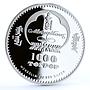 Mongolia 1000 togrog Tsars of Russia series Ivan IV colored silver coin 2007