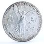 Mexico set of 5 coins Libertad Angel of Independence Freedom silver coins 1993