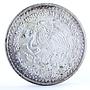 Mexico set of 5 coins Libertad Angel of Independence Freedom silver coins 1993