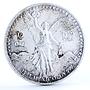Mexico set of 5 coins Libertad Angel of Independence Freedom silver coins 1993