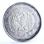 Mexico set of 5 coins Libertad Angel of Independence Freedom silver coins 1993