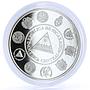 Nicaragua 10 cordobas Ibero America Islets Sailing Ship Boat silver coin 2002