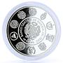 Peru 1 sol Ibero America Indians Sailing Moche Ceramic proof silver coin 2002