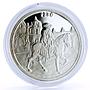 Peru 1 sol Ibero America Horseman Horse Fauna Animals proof silver coin 2000