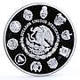 Mexico 5 pesos Pacific Ridley Sea Turtle proof silver coin 1994