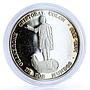 Venezuela 1100 bolivares Columbus Cristobal Colon Statue proof silver coin 1992