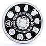 Peru 1 sol Ibero America Environmental Protection Fauna Animals silver coin 1994