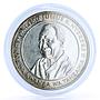 Tanzania 200 shillings Independence President Julius Nyerere silver coin 1981