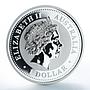 Australia 1 dollar Year of the Monkey Lunar Series I Silver coin 1 oz 2004