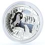 Australia 1 dollar Antarctic Territory Emperor Penguin Fauna silver coin 2012