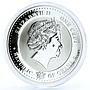 Ghana 1 cedi The Royal Baby proof colored silverplated Cu coin 2013