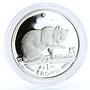 Isle of Man 1 crown British Blue Cat proof silver coin 1999