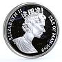 Isle of Man 1 crown British Blue Cat proof silver coin 1999