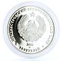 Transnistria 100 rubles Local Fauna White Headed Griffon Bird silver coin 2005