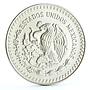 Mexico 1 onza Libertad Angel of Independence silver coin 1990