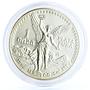 Mexico 1 onza Libertad Angel of Independence silver coin 1990