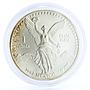 Mexico 1 onza Libertad Angel of Independence silver coin 1992