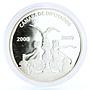 Mexico Camara de Diputados Statues Eagle Bird proof silver medal token coin 2009