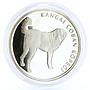 Turkey 20 lira Animal series Kangal Dog proof silver coin 2005