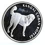 Turkey 20 lira Animal series Kangal Dog proof silver coin 2005