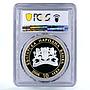 Bulgaria 10 leva National Treasures Letnitsa Horseman PR69 PCGS silver coin 2006