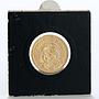 Soviet Union 1 chervonets Sower Workers of the world, unite! gold coin 1975