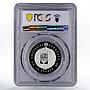 Belarus 10 rubles Faith Judaism Valozhyn Yeshiva PR69 PCGS silver coin 2010