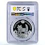 Belarus 20 rubles Traditions House Warming Key Cat PR70 PCGS silver coin 2008