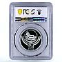 Czech Republic 200 korun National Hockey Association PR70 PCGS silver coin 2008