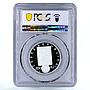 Czech Republic 200 korun Wenceslaus II Currency Reform PR69 PCGS Ag coin 2000