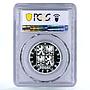 Czech Republic 200 korun King Premysl I Otakar Portrait PR69 PCGS Ag coin 1998